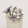 Коктейльное кольцо с кристаллами Сваровски 30055