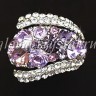 Коктейльное кольцо с кристаллами Сваровски 31683